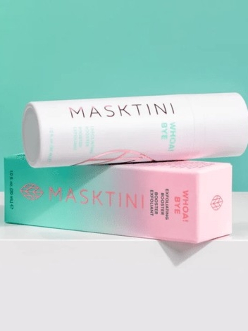 Masktini Whoa! Bye Exfoliating Booster - New In Box